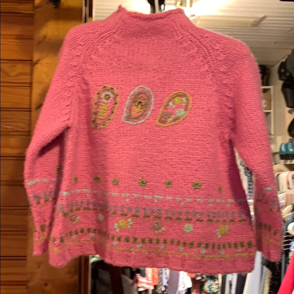 Catimini infant sweater and hat